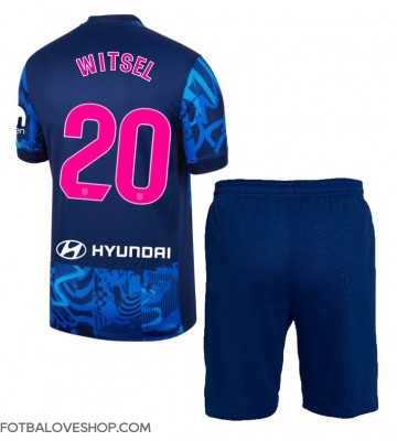 Atletico Madrid Axel Witsel #20 Dětské Alternativní Dres 2024-25 Krátký Rukáv (+ trenýrky)